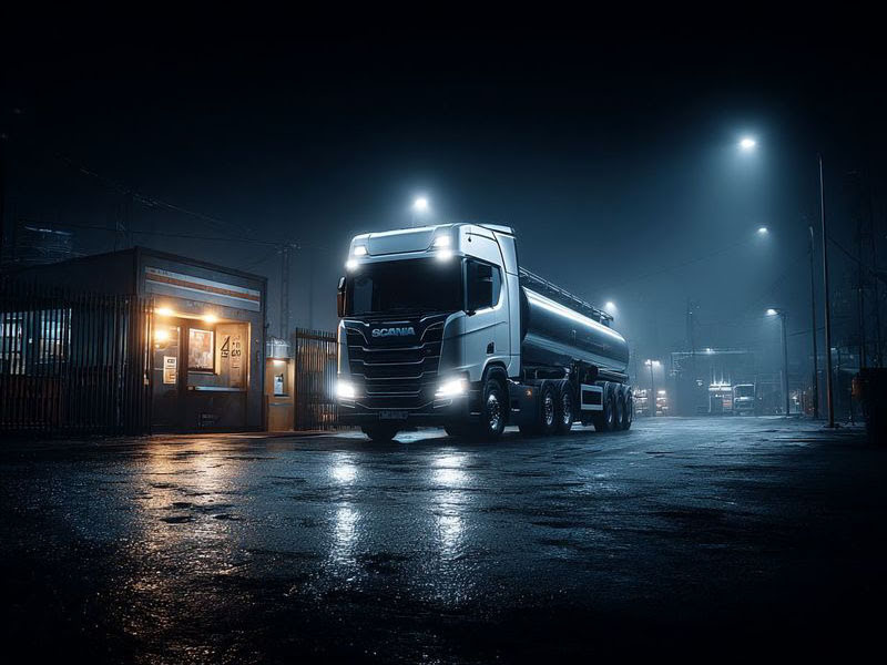 Логистика и подача бензовозов с нефтебазы Логистика и подача бензовозов